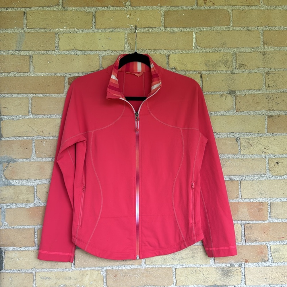 lululemon vintage coral Define jacket